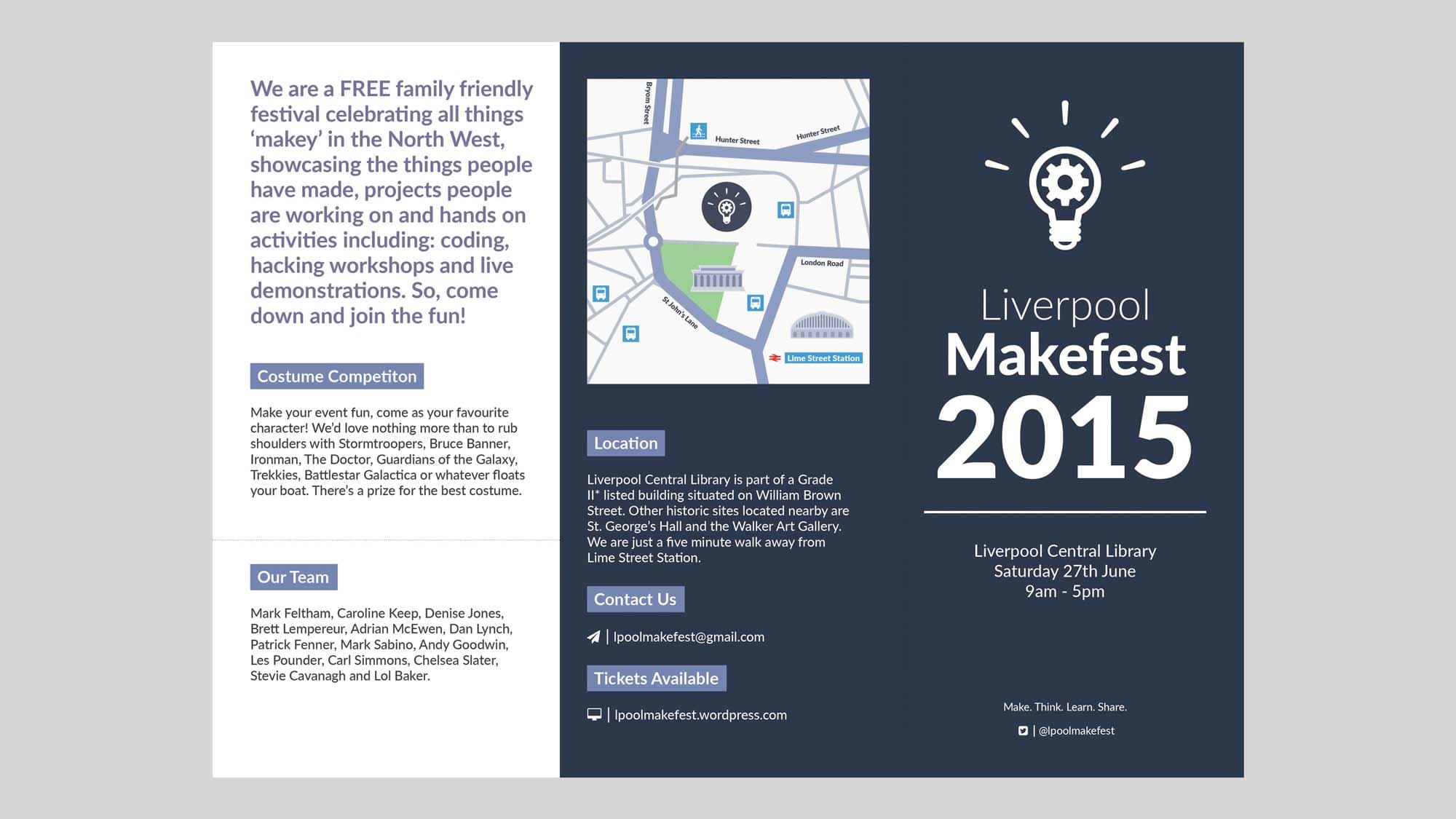 Trifold Leaflet Cover